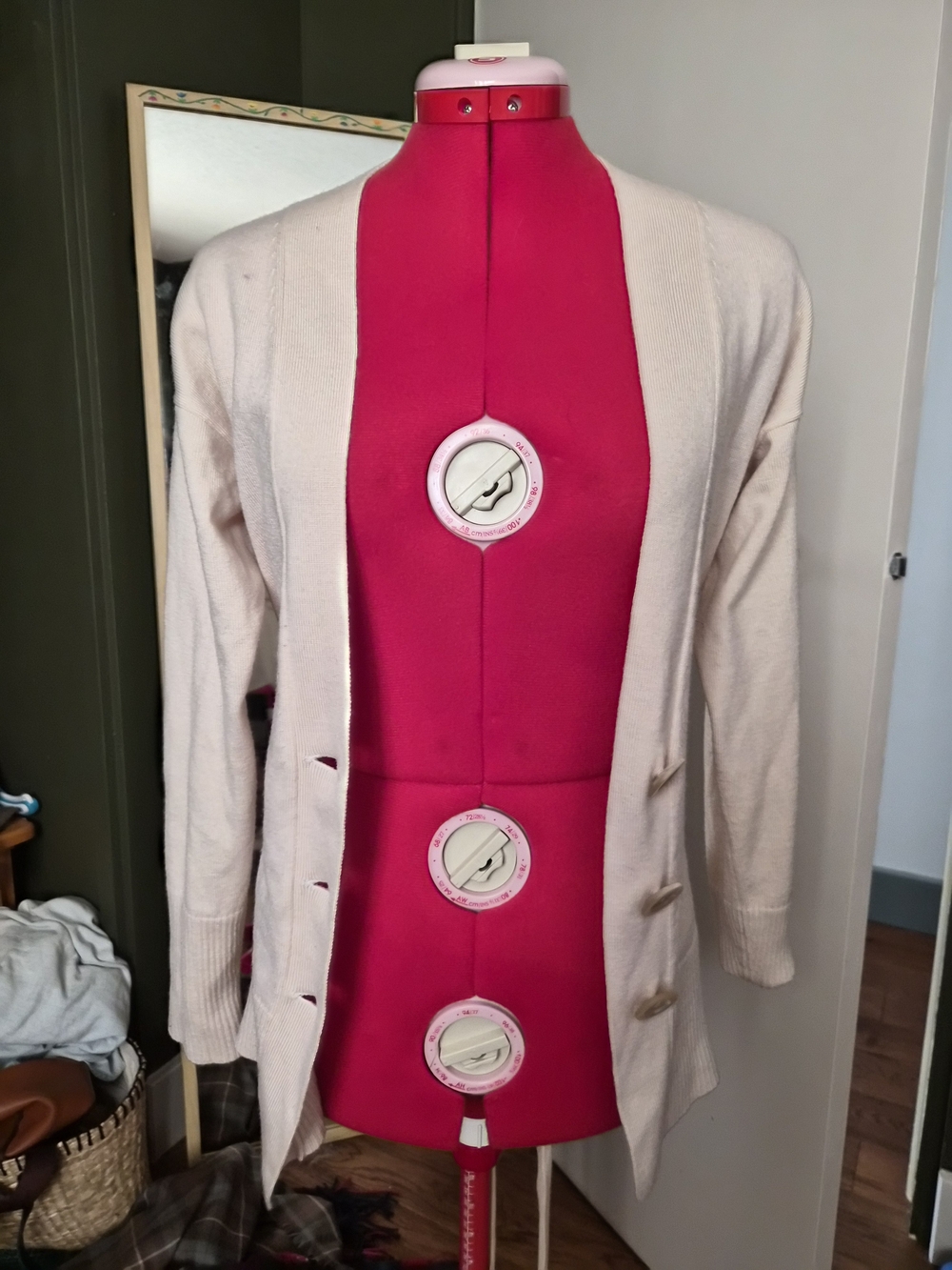 Banana Republic Beige Button Up Cardigan